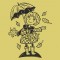 Esernyős kislány