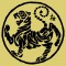 Shotokan tigris logo falmatrica
